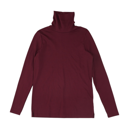 Maroon Tall Pullover Sweater
