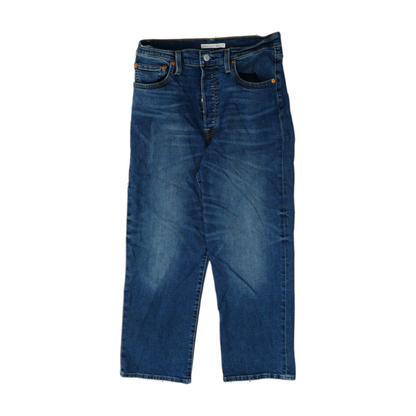 Blue Straight Jeans