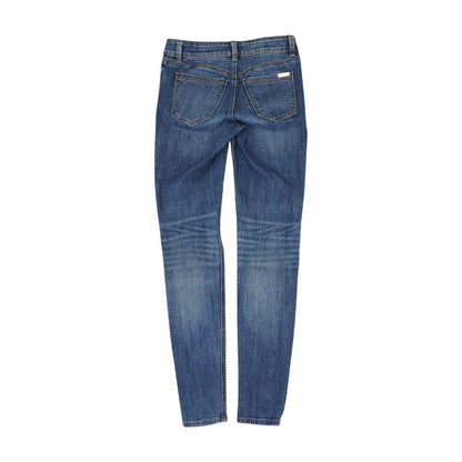 Blue Solid Jeans