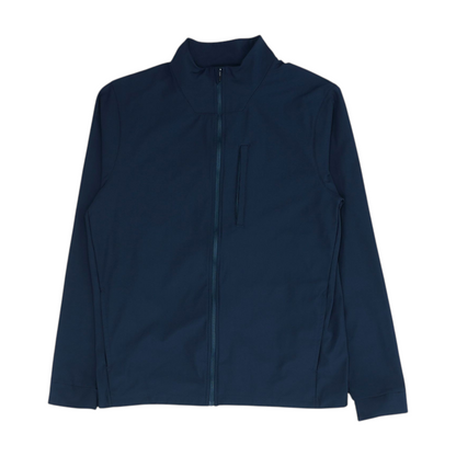 Navy Solid Active Jacket