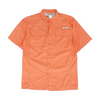 Coral Solid Outdoor Button Down