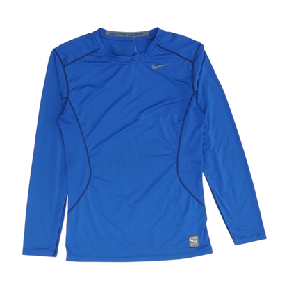 Blue Solid Active T-Shirt