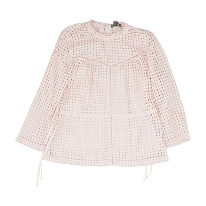Pink Eyelet T-Shirt