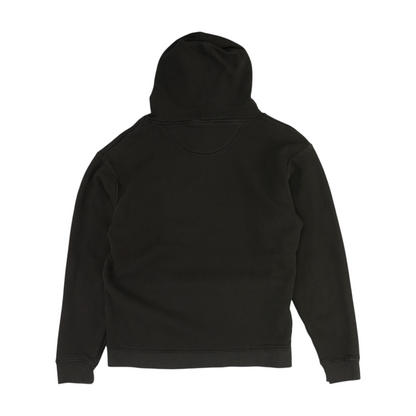 Black Liberty Flames Solid Hoodie Pullover