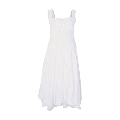 White Midi Dress