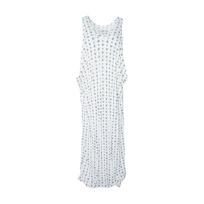 White Floral Maxi Dress