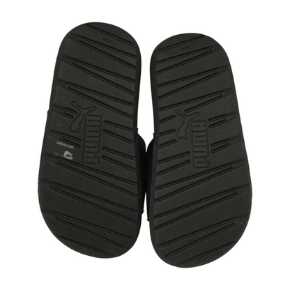 Black Athletic Slides