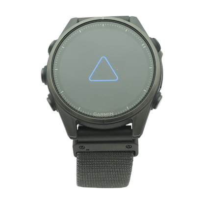 43mm Fenix 8 Black Smartwatch Gray Band Small