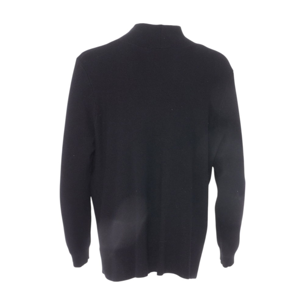 Black Cardigan Sweater