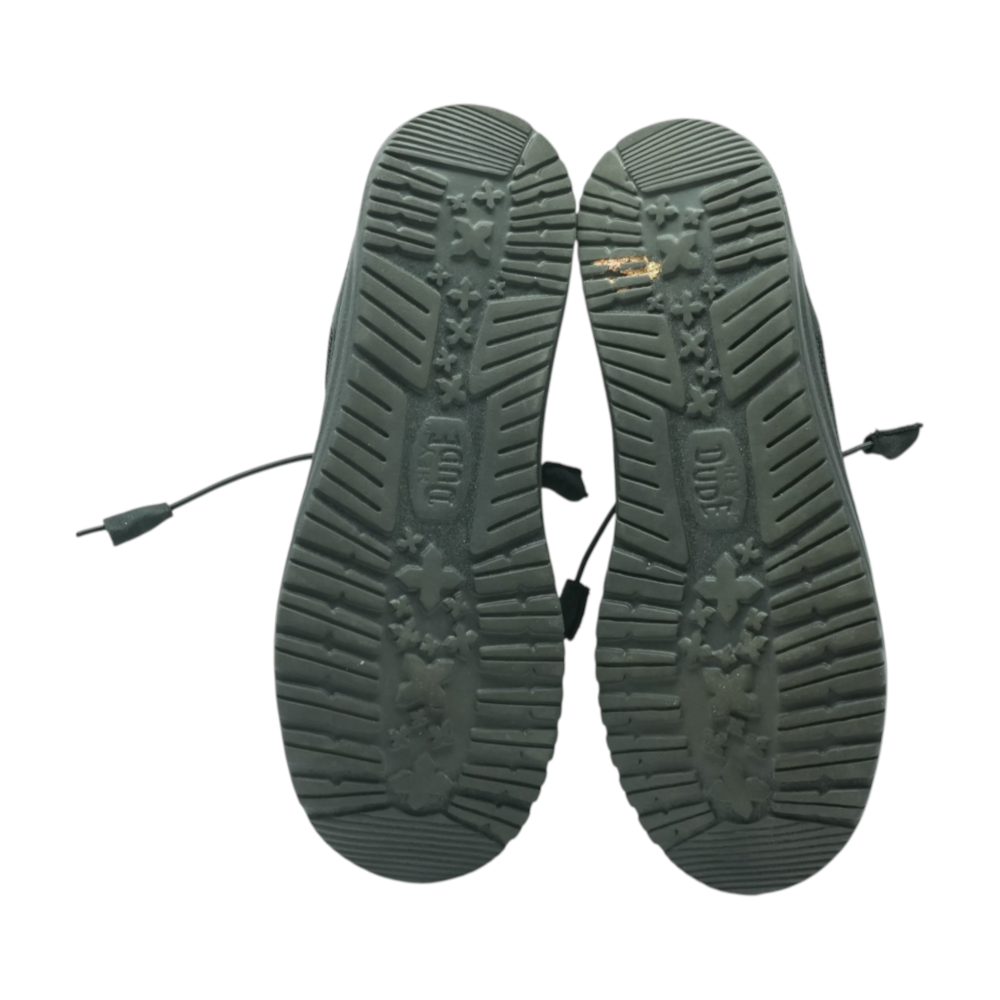 Black Slip-On Casual Shoes