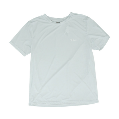 White Solid Active T-Shirt
