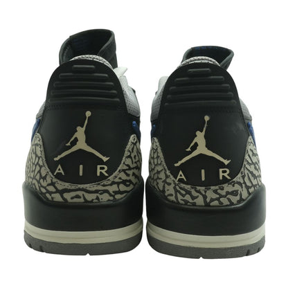 Jordan Legacy 312 Low Black Leather Low Top Athletic Shoes
