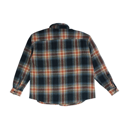 Multi Plaid Flannel Button Down