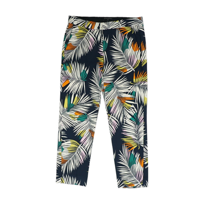 Navy Tropical Pants