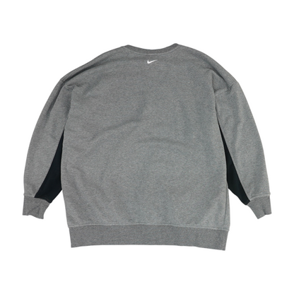 Gray Solid Sweatshirt Pullover