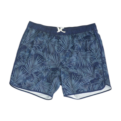Navy Print Swim Bottom