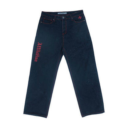 Black Regular Jeans