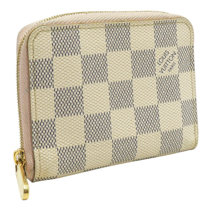 Damier Azur Zippy Coin Purse White