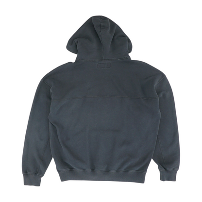 Black Solid Hoodie Pullover