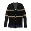 Multi Striped Cardigan Sweater