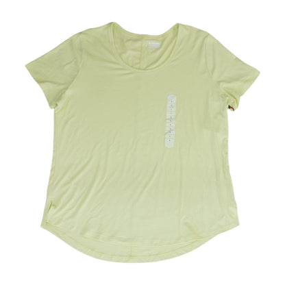 Neon Green V Neck T-Shirt