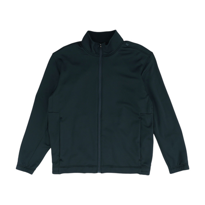 Black Solid Active Jacket