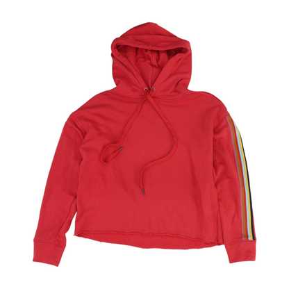 Red Solid Hoodie Pullover