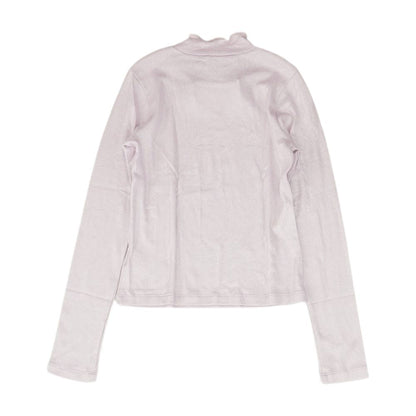 Lavender Solid Knit Top