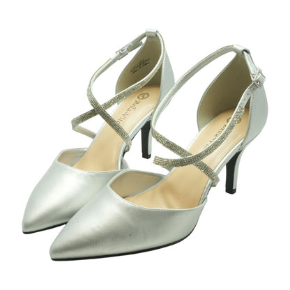 Silver Pump Heels