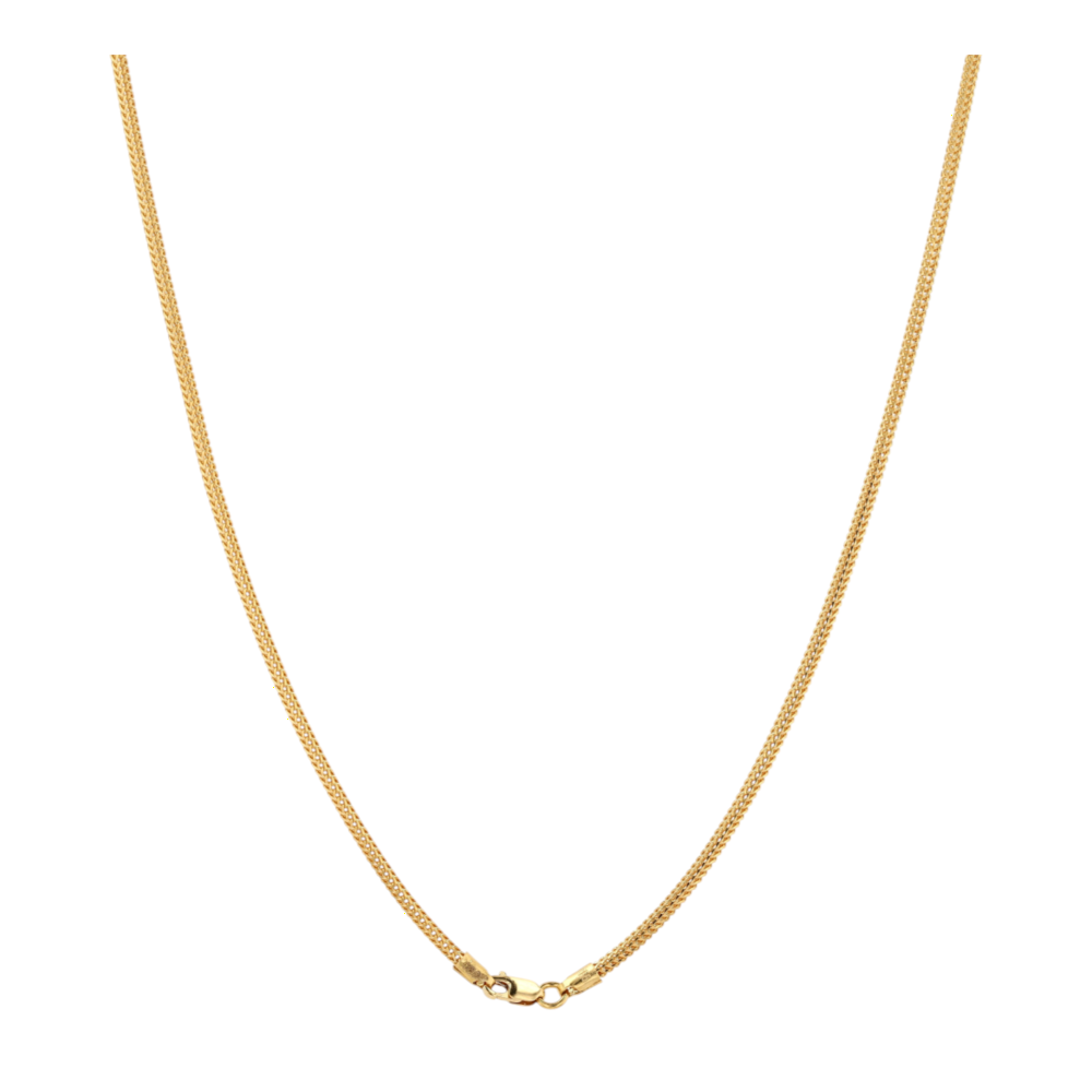 22K Yellow Gold Chain Necklace