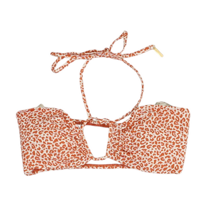 Multi Animal Print Swim Top