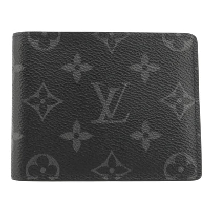 Slender Wallet in Monogram Eclipse Canvas