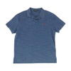 Navy Solid Short Sleeve Polo
