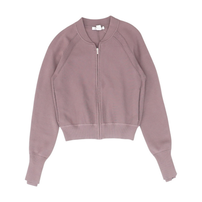 Mauve Petite Solid Active Jacket