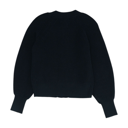 Black Cardigan Sweater