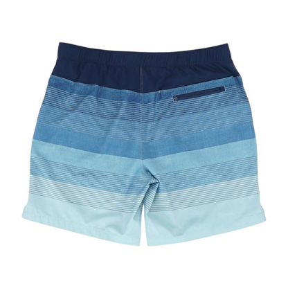 Blue Striped Swim Bottom
