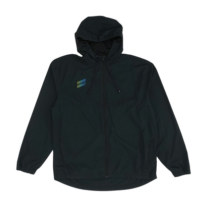 Black Solid Active Jacket