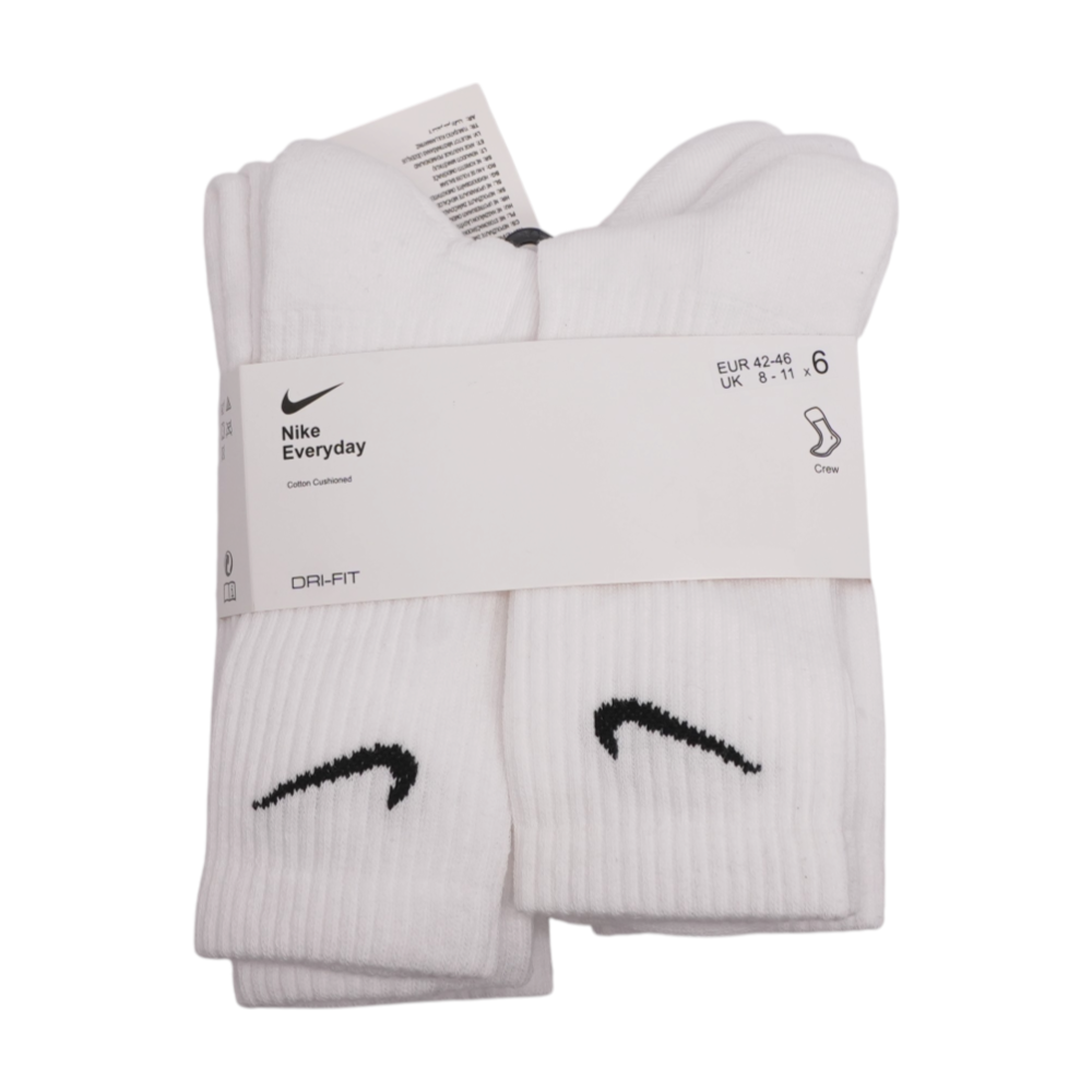 White Solid Socks