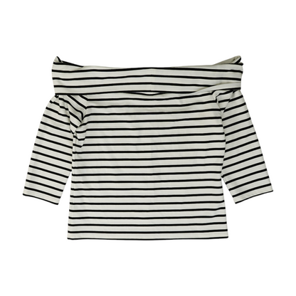 Black Striped Blouse