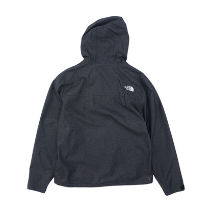 Navy Solid Rain Jacket