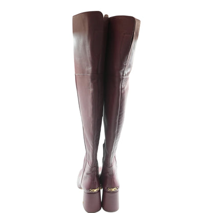Purple Over-the-Knee Boots