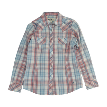 Multi Plaid Button Down
