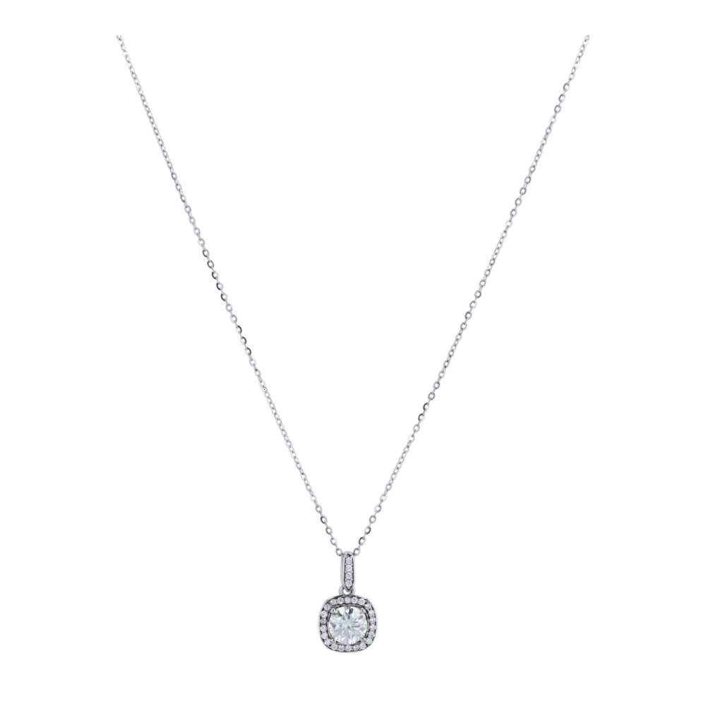Costume Cubic Zirconia Pendant Necklace