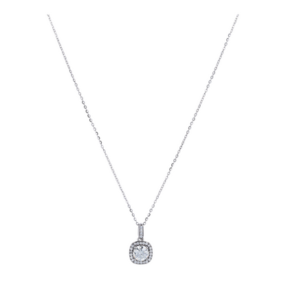 Costume Cubic Zirconia Pendant Necklace