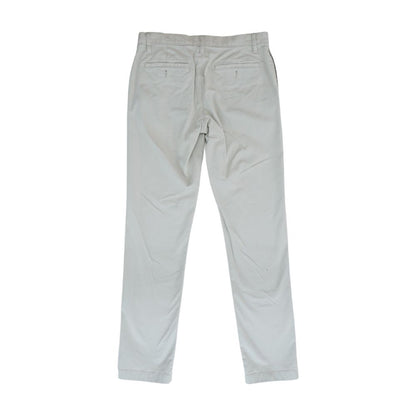 Tan Solid Chino Pants