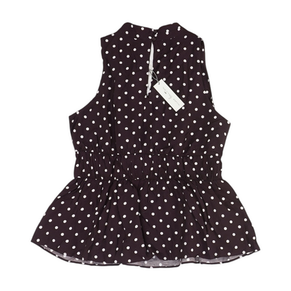 Purple Polka Dot Blouse