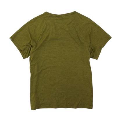 Green Solid Active T-Shirt