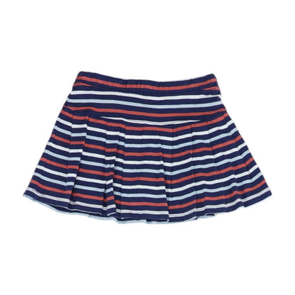 Navy Striped Skort