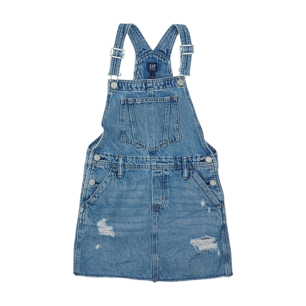 Blue Sleeveless One-Piece