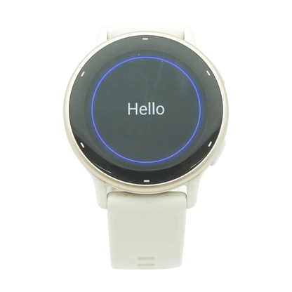 42mm Vivoactive 5 Gold Smartwatch White Band Small